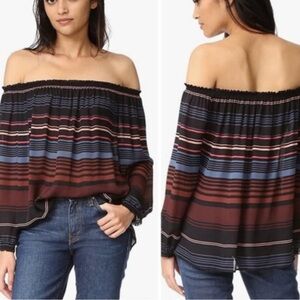 Joie Silk Off The Shoulder Top